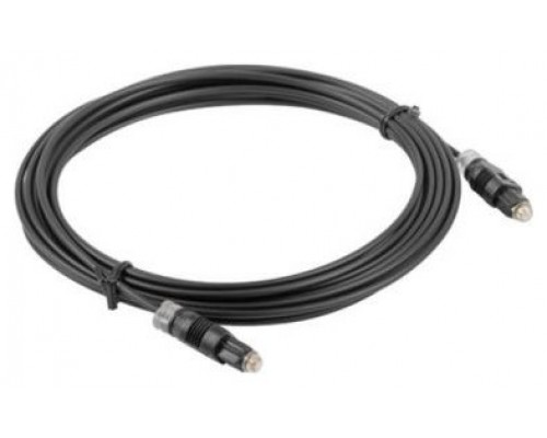 CABLE TOSLINK LANBERG OPTICO AUDIO DIGITAL 3M NEGRO