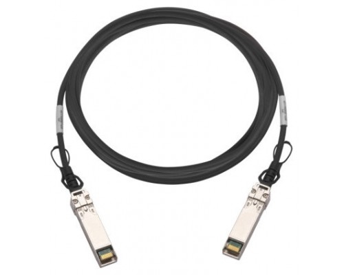 QNAP CAB-DAC30M-SFP28 cable de fibra optica 3 m QSFP28 Negro (Espera 4 dias)