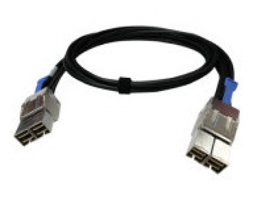 QNAP CAB-PCIE10M-8644-8X cable Serial Attached SCSI (SAS) 1 m Negro (Espera 4 dias)