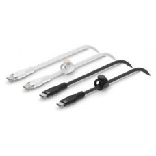 CABLE BELKIN CAB011BT1MBW2PK USB-C A USB-C PACK 2 CABLE BELKIN CAB011BT1MBW2PK USB-C A USB-C PACK 2