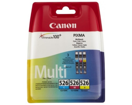 TINTA CANON CLI526 MULTIPACK C/M/Y (Espera 4 dias)