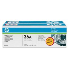 HP Laserjet P1505/M1522/M1120 Toner negro Pack-2