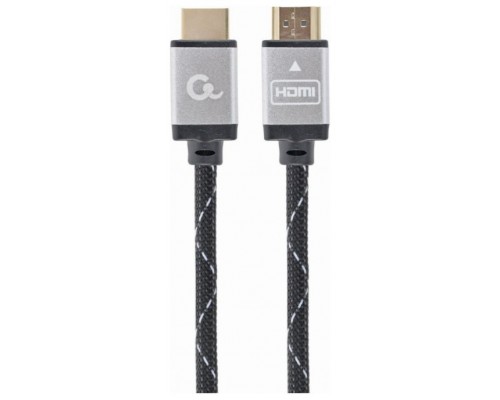 CABLE TRENZADO HDMI 2.0 4K 60HZ GEMBIRD SELECT PLUS SERIES CON ETHERNET 3M NEGRO