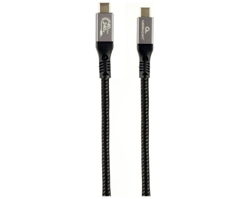 CABLE GEMBIRD USB 4 TIPO C DE PRIMERA CALIDAD, 40 GBPS, 240 W, 1,5 M