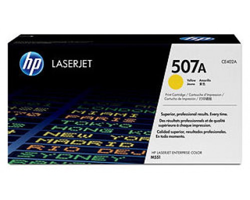 HP Laserjet 507A Toner Amarillo