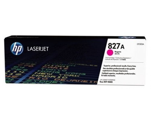 HP LaserJet MFP M880 nº827A Toner Magenta 32.000 paginas