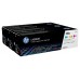 HP TONER LASER TRICOLOR 128A PACK 3