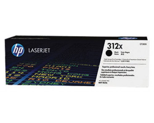 HP TONER LaserJet Pro MFP M476 Negro.Nº312X 4.400 paginas