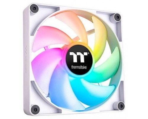 VENTILADOR CAJA THERMALTAKE CT120 ARGB 2XVENT BLANCO