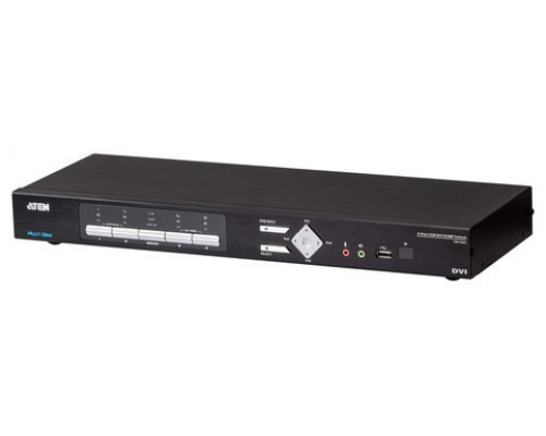 Aten CM1164A interruptor KVM Montaje en rack Negro (Espera 4 dias)