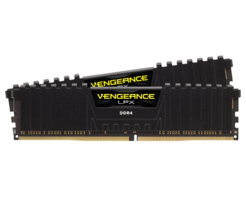 DDR4 32 GB 3600 (2X16KIT) VENGEANCE LPX BLACK CORSAIR (Espera 4 dias)