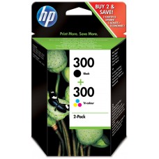 HP CARTUCHO INYECCION TINTA NEGRO/COLOR nº300 PACK-2