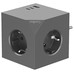 Coolbox CUBIK Base 3 Enchufes Carga USB C+A