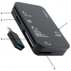 COOLBOX COOLBOX LECTOR DNIE /TARJETAS EXT.+ ADAP.USB-C