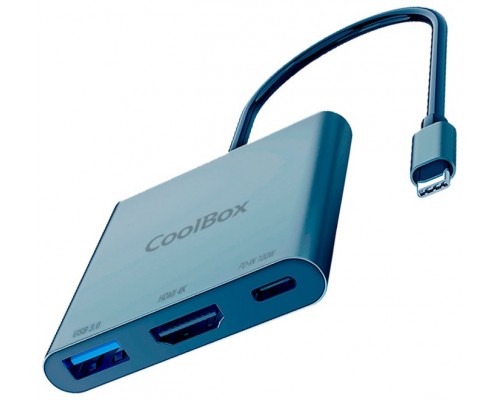 MINI DOCK C31 USB-C (USB3.2/HDMI/USB-C PD) COOLBOX (Espera 4 dias)