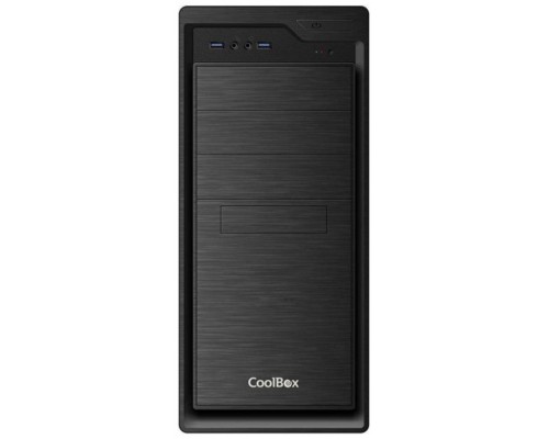 CAJA SEMITORRE/ATX COOLBOX F800 500W USB3.0 NEGRA (Espera 4 dias)