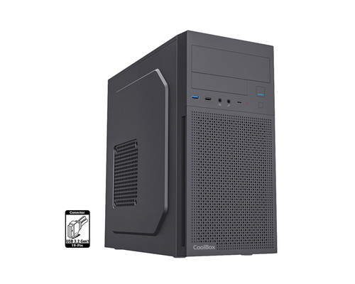 Coolbox CAJA MATX M680 USB-C 3.2 GEN1 FTE 500W Coolbox CAJA MATX M680 USB-C 3.2 GEN1 FTE 500W