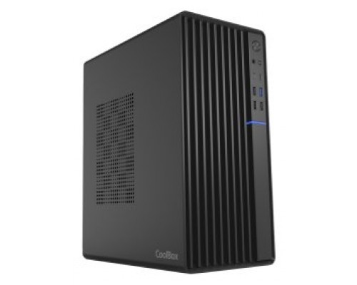 CAJA SOBREMESA MICROATX M840 NEGRO COOLBOX (Espera 4 dias)