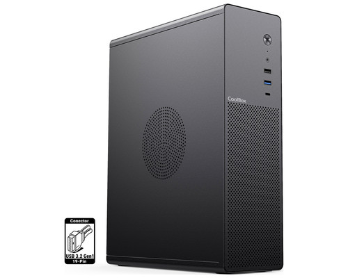 COOLBOX Caja MATX Slim 100 USB-C 3.2 GEN1