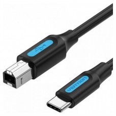 CABLE USB 2.0 IMPRESORA TIPO USB A/M USB-C/M 1.5 M NEGRO VENTION (Espera 4 dias)