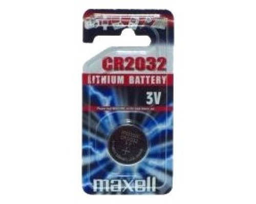 PILAS CR2032 MAXELL CR2032-B1 3V BLISTER 1 UNIDAD