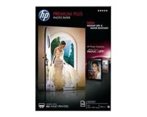 HP Papel  fotgrafico brillante 20 A4 300gr.