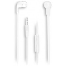 NGS Auriculares metálicos cplano 1.2m Blanco