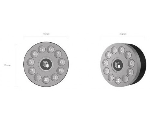 EZVIZ DL01S DIY LOCK + DL01CP KEYPAD  SAP: 310500455 (Espera 4 dias)