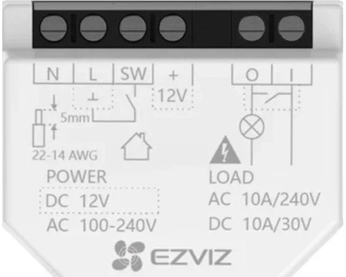 EZVIZ SMART RELAY T35WD (Espera 4 dias)
