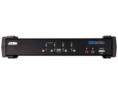 Aten CS1764A interruptor KVM Negro (Espera 4 dias)