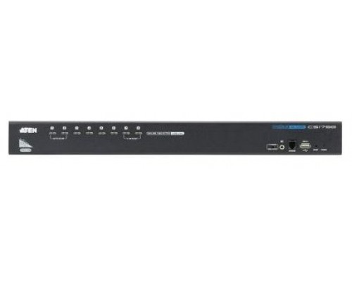 Aten CS1798 interruptor KVM Montaje en rack Negro (Espera 4 dias)