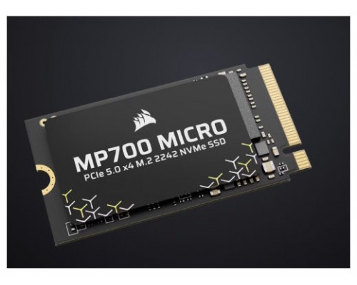 SSD CORSAIR MP700 MICRO 2TB M.2 (2242) NVME PCIE (CSSD-F2000GBMP700MCR) (Espera 4 dias)