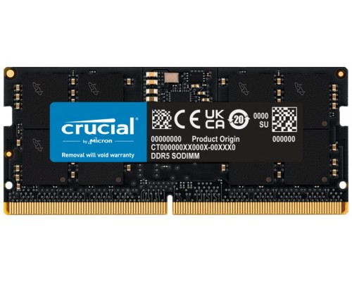 MODULO SODIMM DDR5 16GB 5600MHZ MICRON CRUCIAL (Espera 4 dias)
