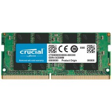 MEMORIA SODIMM DDR4  4GB PC4-21300 2666MHZ CRUCIAL