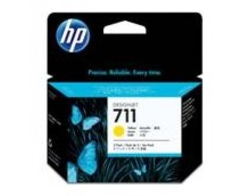 HP DesignJet T120/T520 Cartucho Amarillo Nº711 (Pack 3)