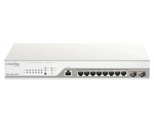 D-Link DBS-2000-10MP/E 10xGb PoE+ Switch 2xSFP 1Y