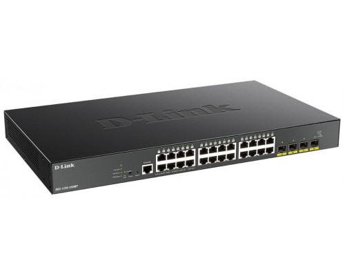 SWITCH SEMIGESTIONABLE D-LINK DGS-1250-28XMP/E 24-PORT GIGA POE DESPRECINTADO (Espera 4 dias)