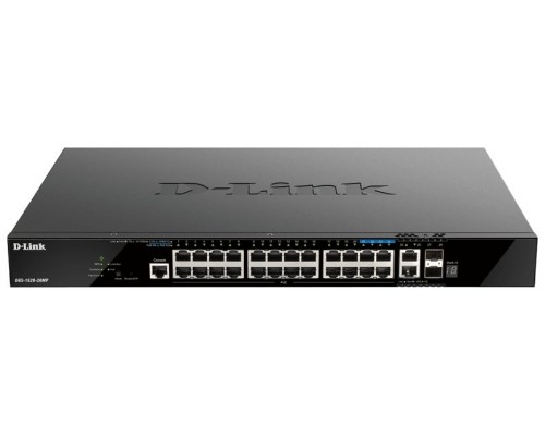 SWITCH D-LINK GESTIONABLE L3 20P GIGA POE + 4P 2.5G POE+ 2P 10G + 2P 10GSFP (Espera 4 dias)