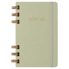 AGENDA 12M 2026 ESPIRAL ACADEMICA L (13 X 21 CM) KIWI TAPA DURA MOLESKINE DHSPK5212AMWH3Y26 (Espera 4 dias)