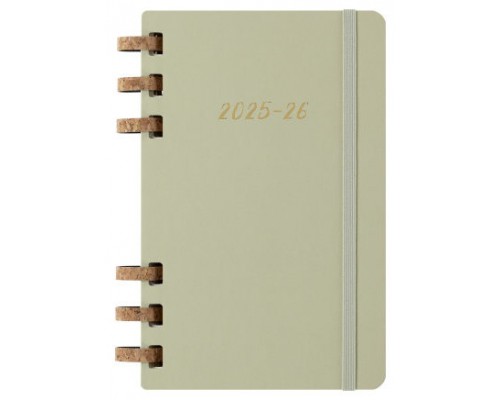 AGENDA 12M 2026 ESPIRAL ACADEMICA L (13 X 21 CM) KIWI TAPA DURA MOLESKINE DHSPK5212AMWH3Y26 (Espera 4 dias)