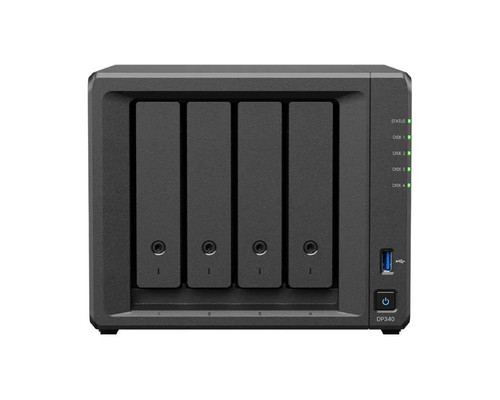 Synology DP340 NAS 1xG 1x10G i/4xHDD 8TB 4-Bay Synology DP340 NAS 1xG 1x10G i/4xHDD 8TB 4-Bay