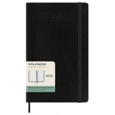 AGENDA 2026 TAPA BLANDA 12 MESES SEMANAL L (13 X 21 CM) NEGRA MOLESKINE DSB12WN3Y26 (Espera 4 dias)