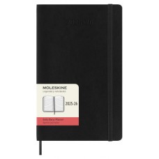 AGENDA 18M 2025-2026 DIARIA L (13 X 21 CM) NEGRA TAPA BLANDA MOLESKINE DSB18DC3Y26 (Espera 4 dias)