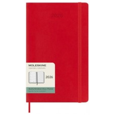 AGENDA 2026 TAPA BLANDA 12 MESES SEMANAL L (13 X 21 CM) ROJO MOLESKINE DSF212WN3Y26 (Espera 4 dias)