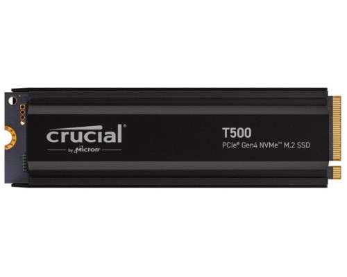 Crucial T500 SSD 4TB PCIe NVMe 4.0 x4 con HS