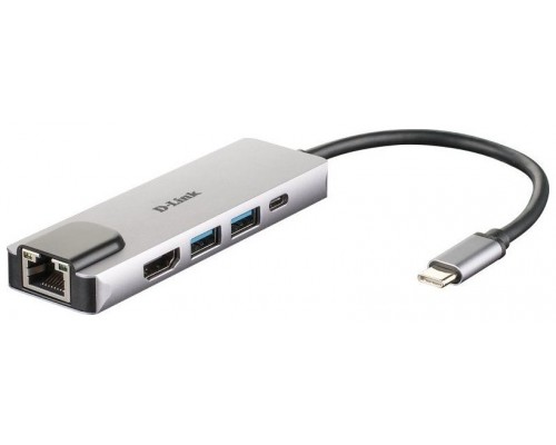 Hub USB 3.0 Tipo-C D-Link DUB-M520/ 2 Puertos USB/ 1