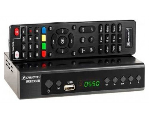 RECEPTOR TDT CABLETECH DVB-T2 H.265 HEVC HDMI USB2.0