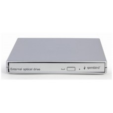 UNIDAD DE DVD USB EXTERNA GEMBIRD PLATA UNIDAD DE DVD USB EXTERNA GEMBIRD PLATA