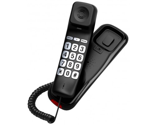 Teléfono Clásico Gondola Daewoo DTC-160 Pantalla Retroiluminada Negro (Espera 2 dias)