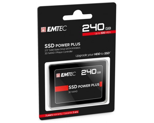 Emtec X150 - 240GB - 2.5" Inteno SSD - SATA 6Gb/s